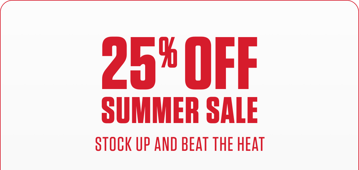 25% OFF SUMMER SALE