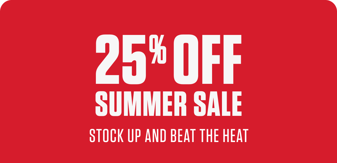 25% OFF SUMMER SALE