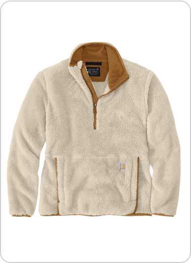 WOMEN'S LOOSE FIT FLEECE PULLOVER