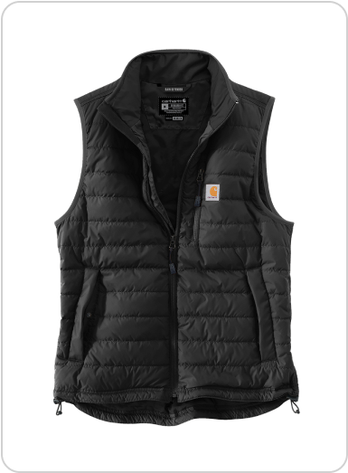 MEN'S RAIN DEFENDER® INSULATED VEST - BLACK