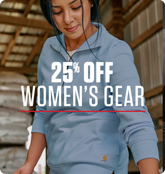 25% OFF WOMEN'S GEAR