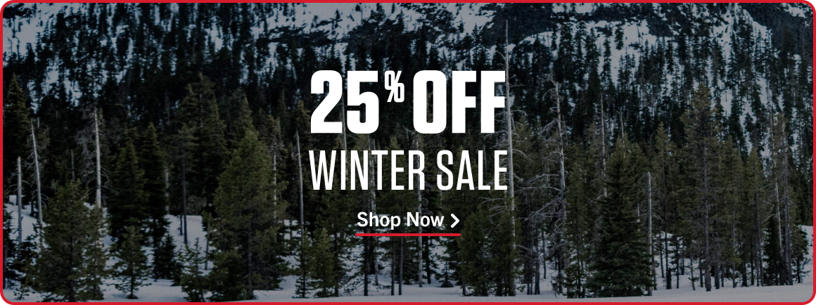 25% OFF WINTER SALE