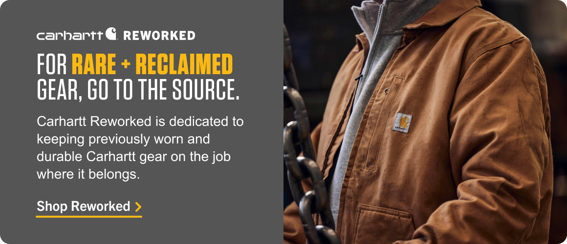FOR RARE + RECLAIMED GEAR, GO TO THE SOURCE.