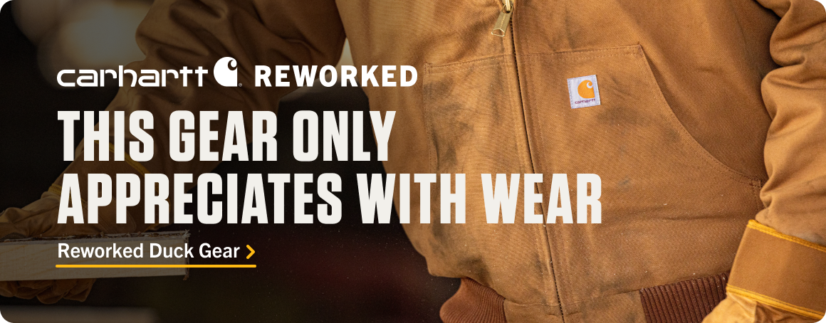 CARHARTT REWORKED THIS GEAR ONLY APPRECIATES WITH WEAR