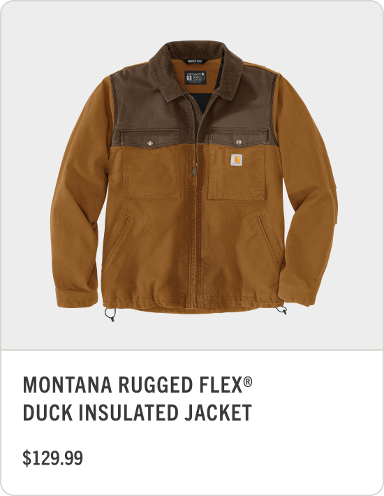 MONTANA RUGGED FLEX® DUCK INSULATED JACKET