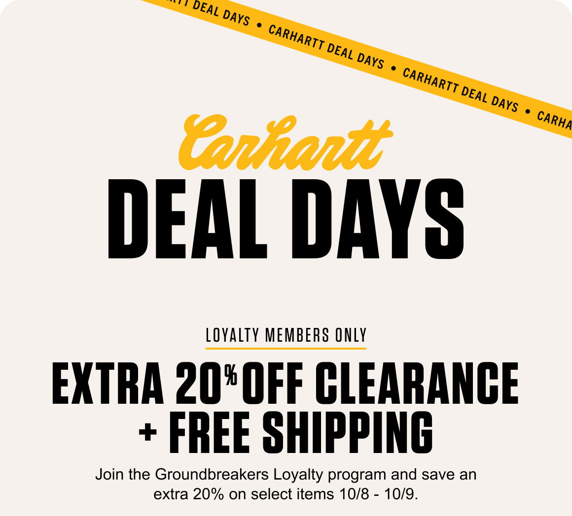 LOYALTY MEMBERS ONLY EXTRA 20% OFF CLEARANCE + FREE SHIPPING