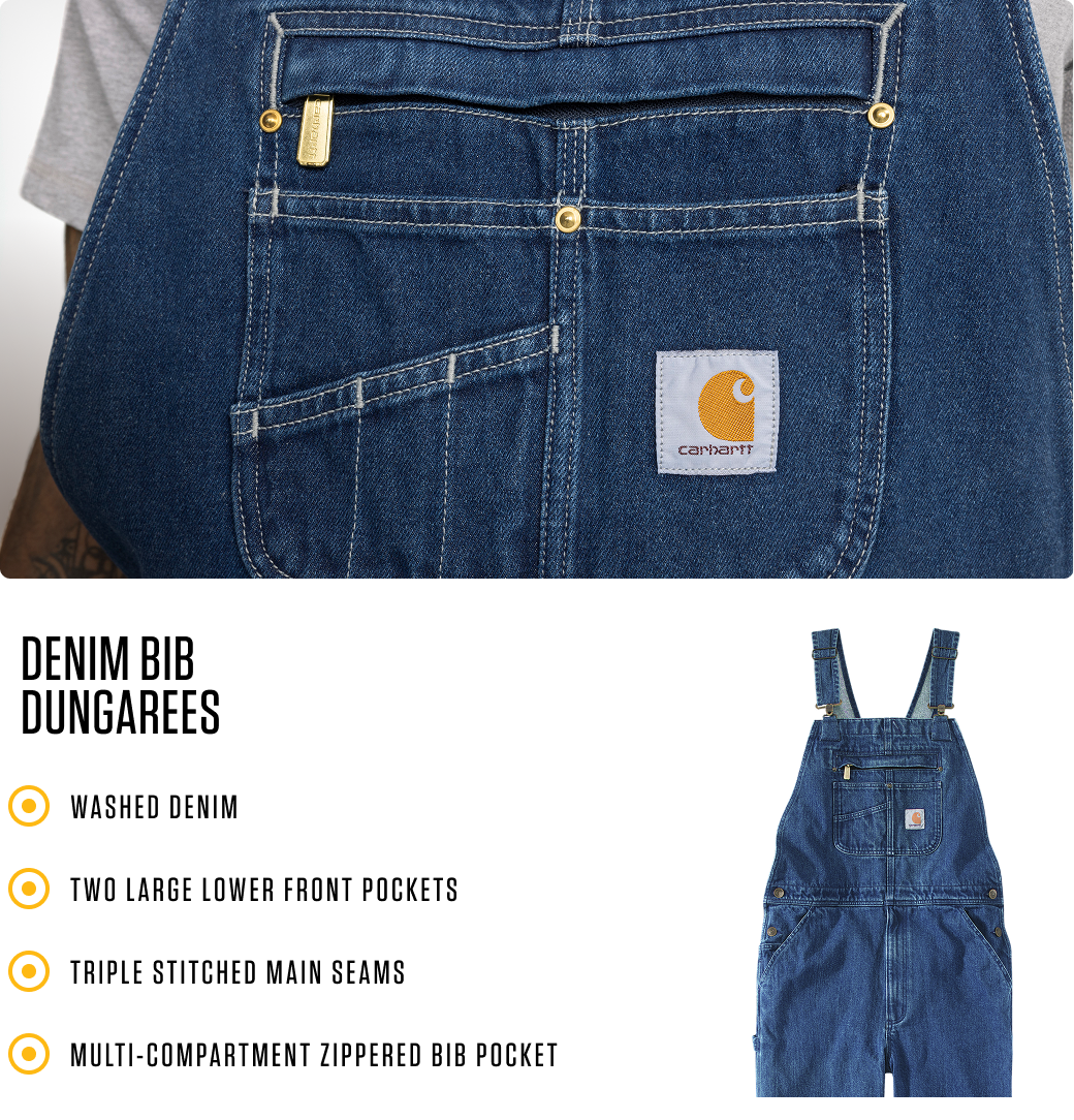 Denim Bib