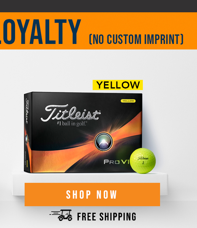 Titleist Pro V1 Yellow | Buy 3, Get 1 Free