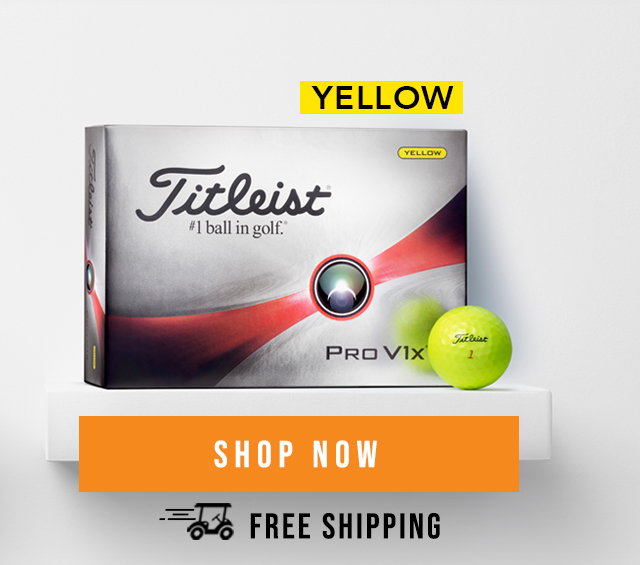 Titleist Pro V1x Yellow | Buy 3, Get 1 Free