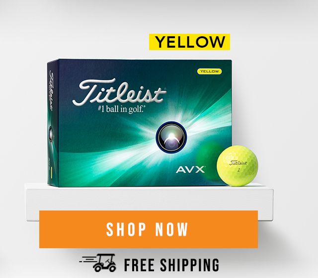 TItleist AVX Yellow | Buy 3, Get 1 Free