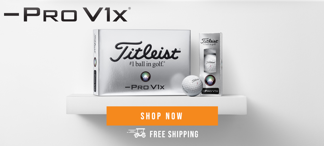 Titleist Pro V1x Left Dash | Buy 3, Get 1 Free
