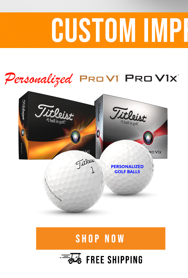 Titleist Pro V1 & V1x Personalized | Buy 3, Get 1 Free