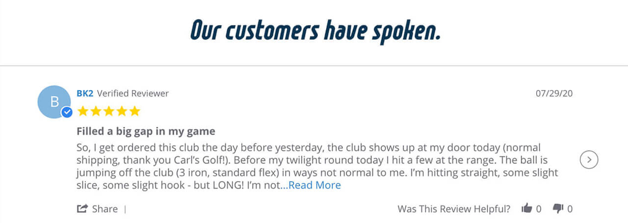 Carl's Golfland Reviews | Read Now