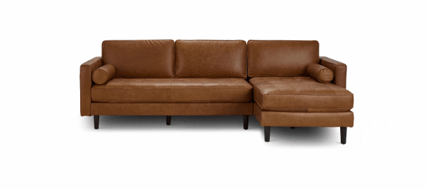 Leather sofas and sectionals