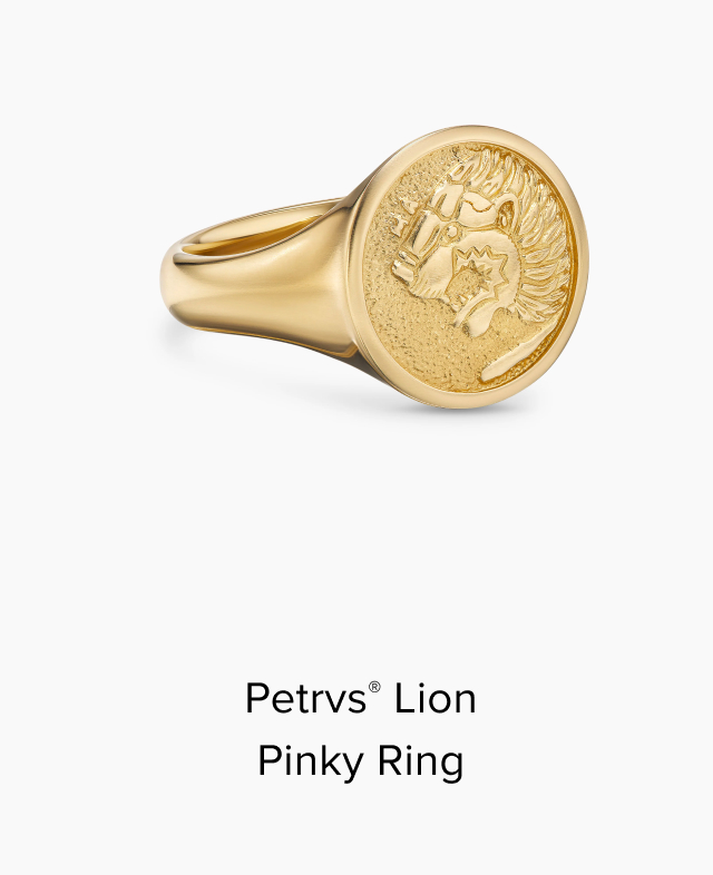 David yurman store lion ring