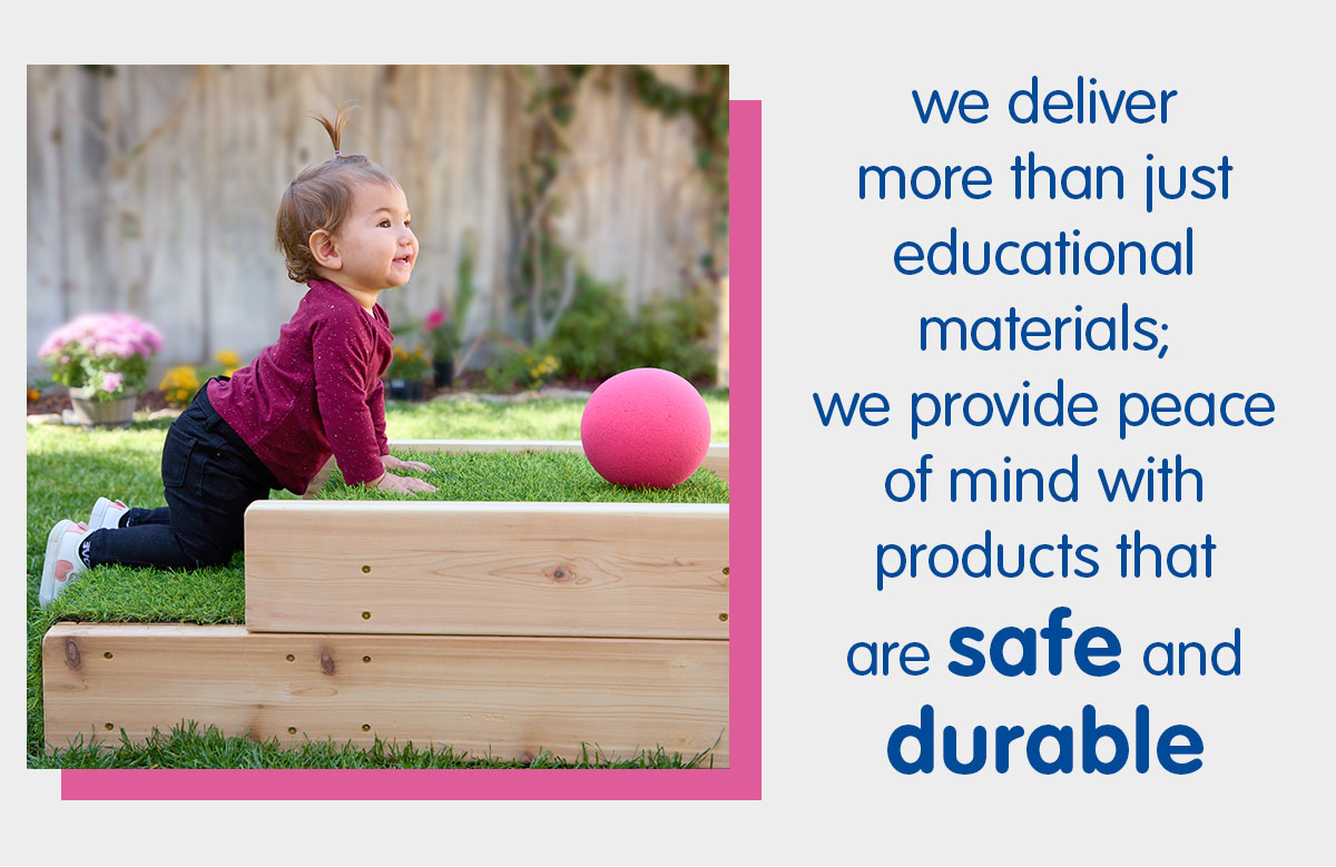 we deliver more than just educational materials...