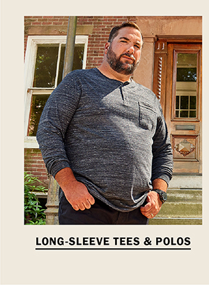 Long-Sleeve Tees and Polos