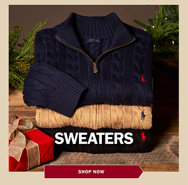 SWEATERS - SHOP NOW