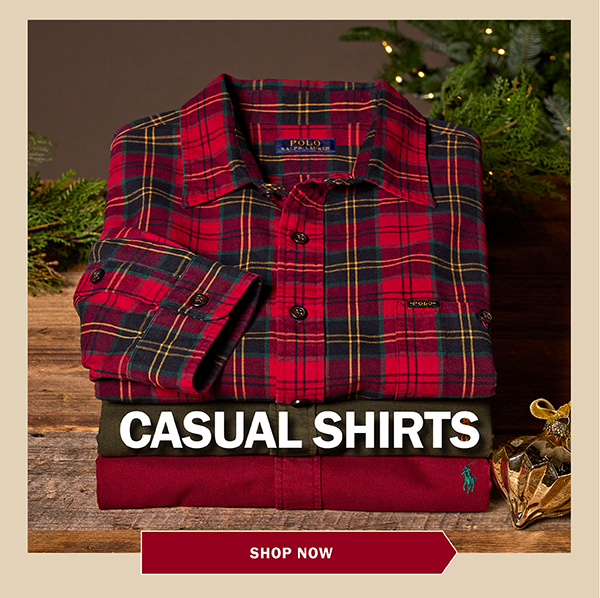 CASUAL SHIRTS - SHOP NOW