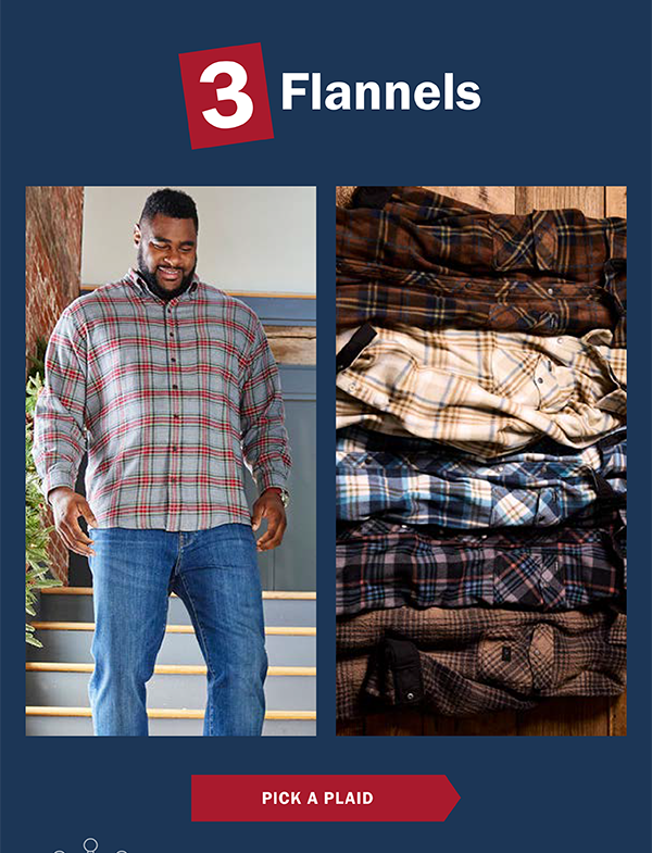 Flannels - PICK A PLAID