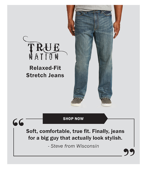 True Nations - Relaxed-Fit Stretch Jeans