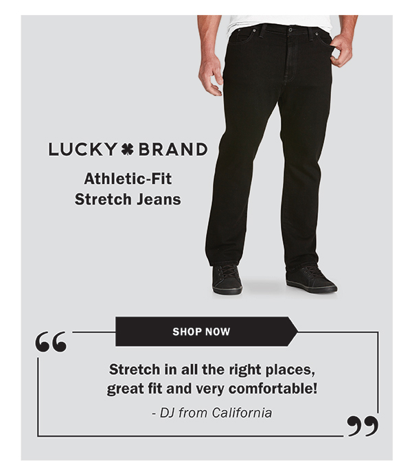 Lucky Brand - Athletic-Fit Stretch Jeans