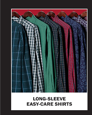 Long-Sleeve Easy-Care Shirts