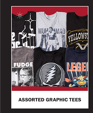 Assorted Graphic Tees