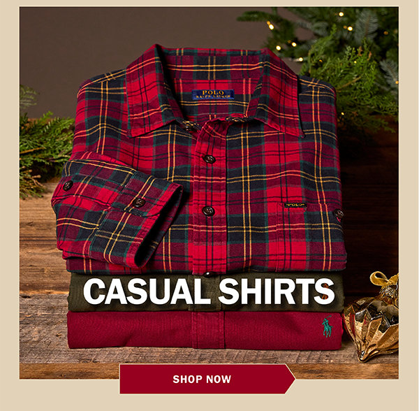 CASUAL SHIRTS - SHOP NOW