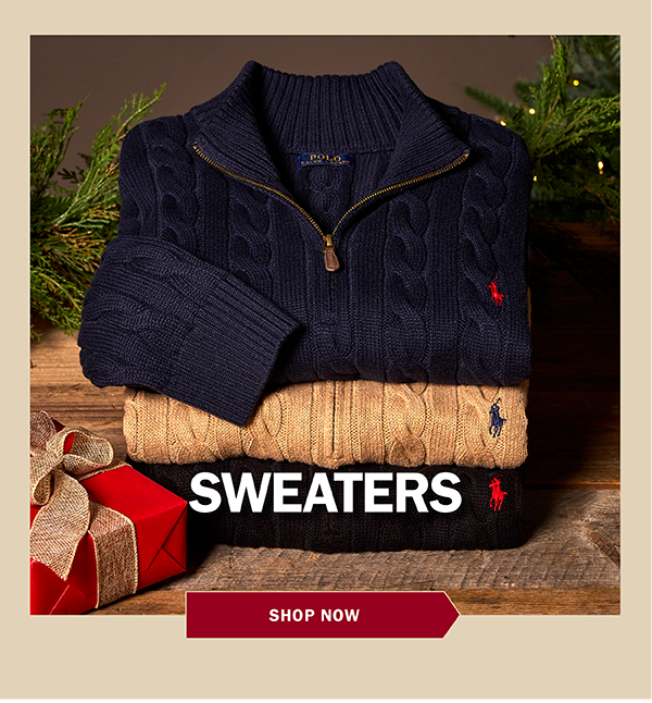 SWEATERS - SHOP NOW