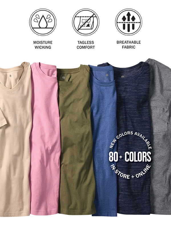 NEW COLORS AVAILABLE 80 + COLORS. IN-STORE + ONLINE