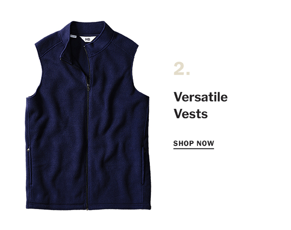 Versatile Vests - Shop Now