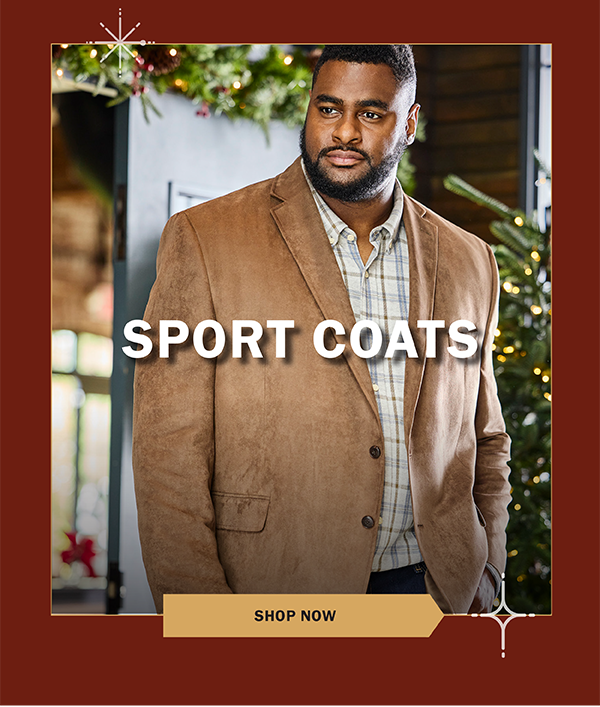 SPORT COATS - SHOP NOW