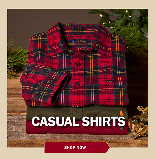 CASUAL SHIRTS - SHOP NOW