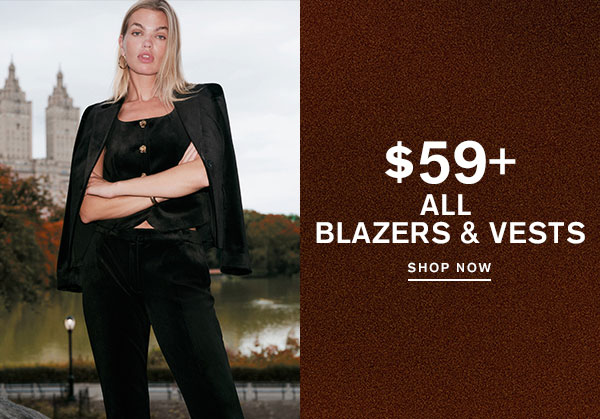 Shop $59+ All Blazers & Vests