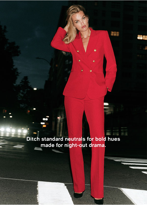 Shop Womens Red Editor Pants