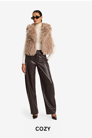 Shop Women's Faux Fur Shaggy Vest
