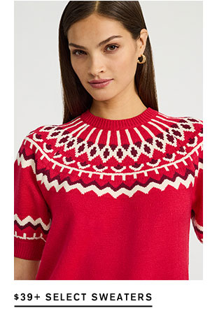 $39+ Womens Select Sweaters