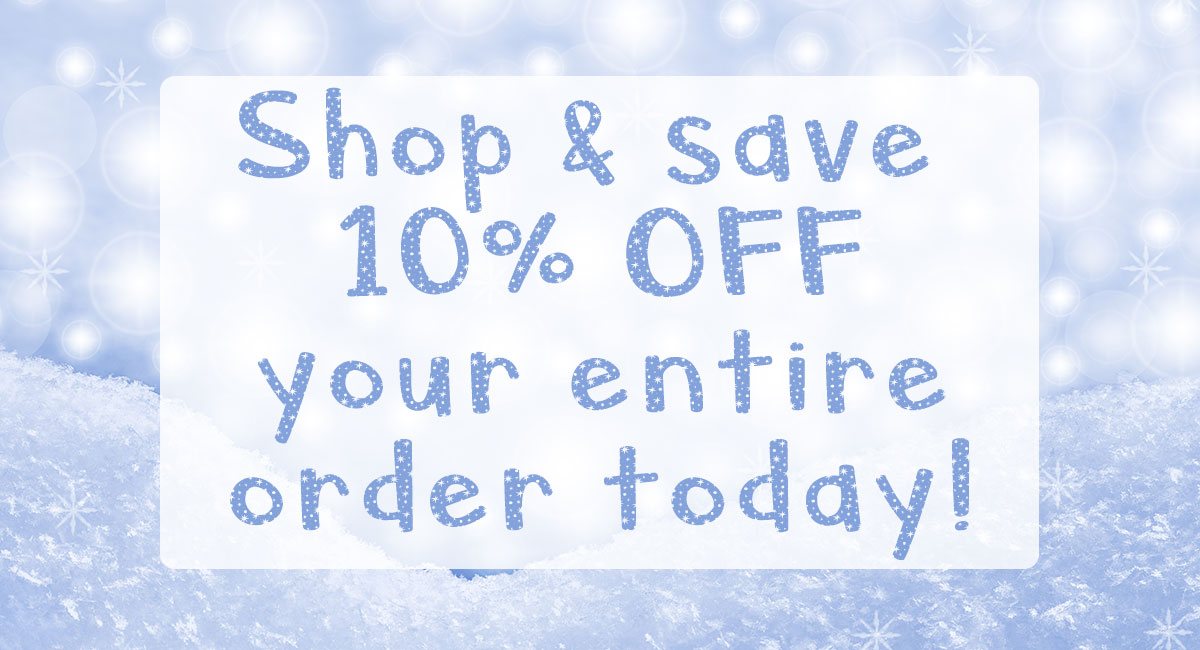 Save 10% off your order
