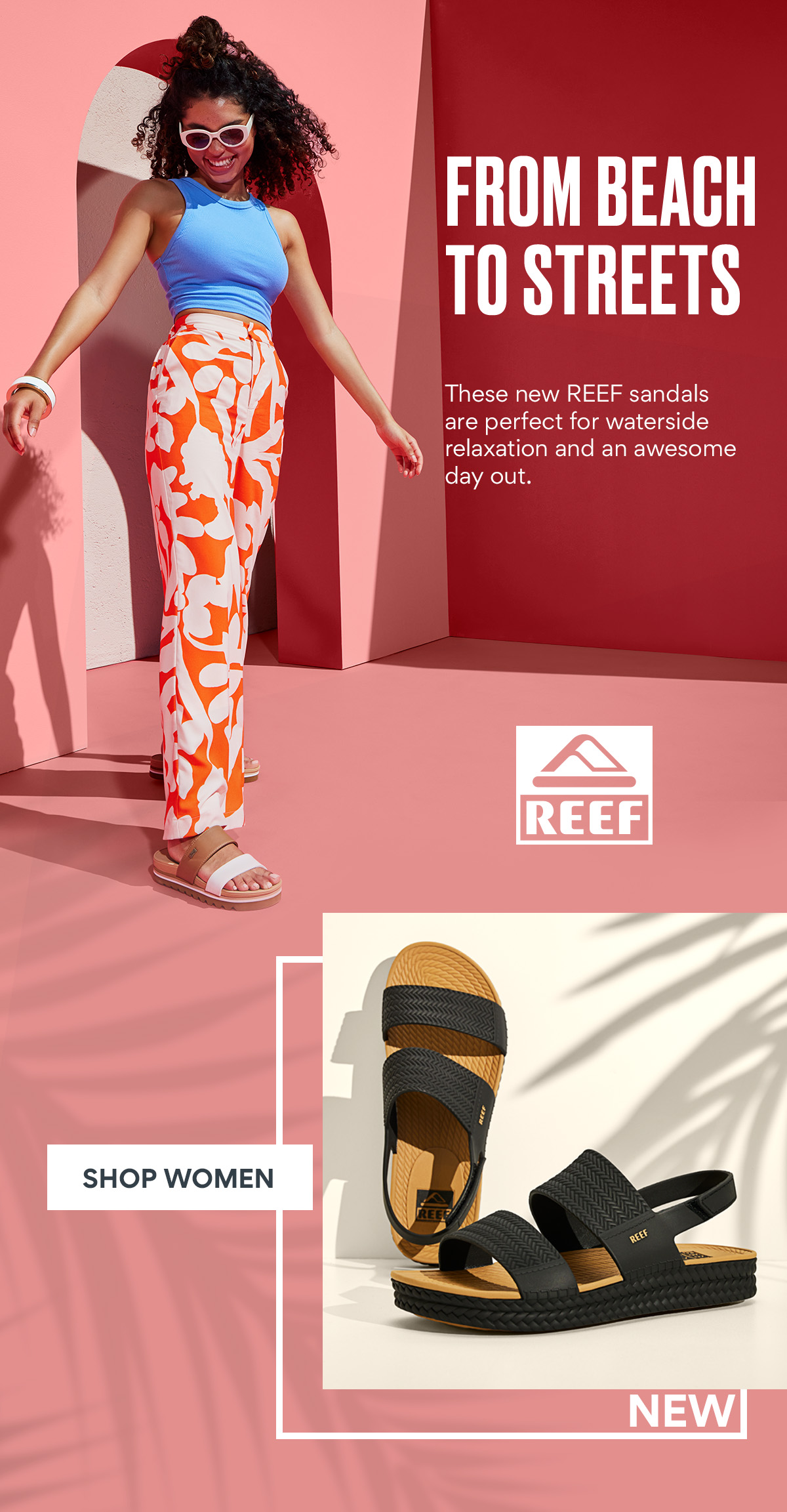 Hot summer sandals from REEF Famous Footwear