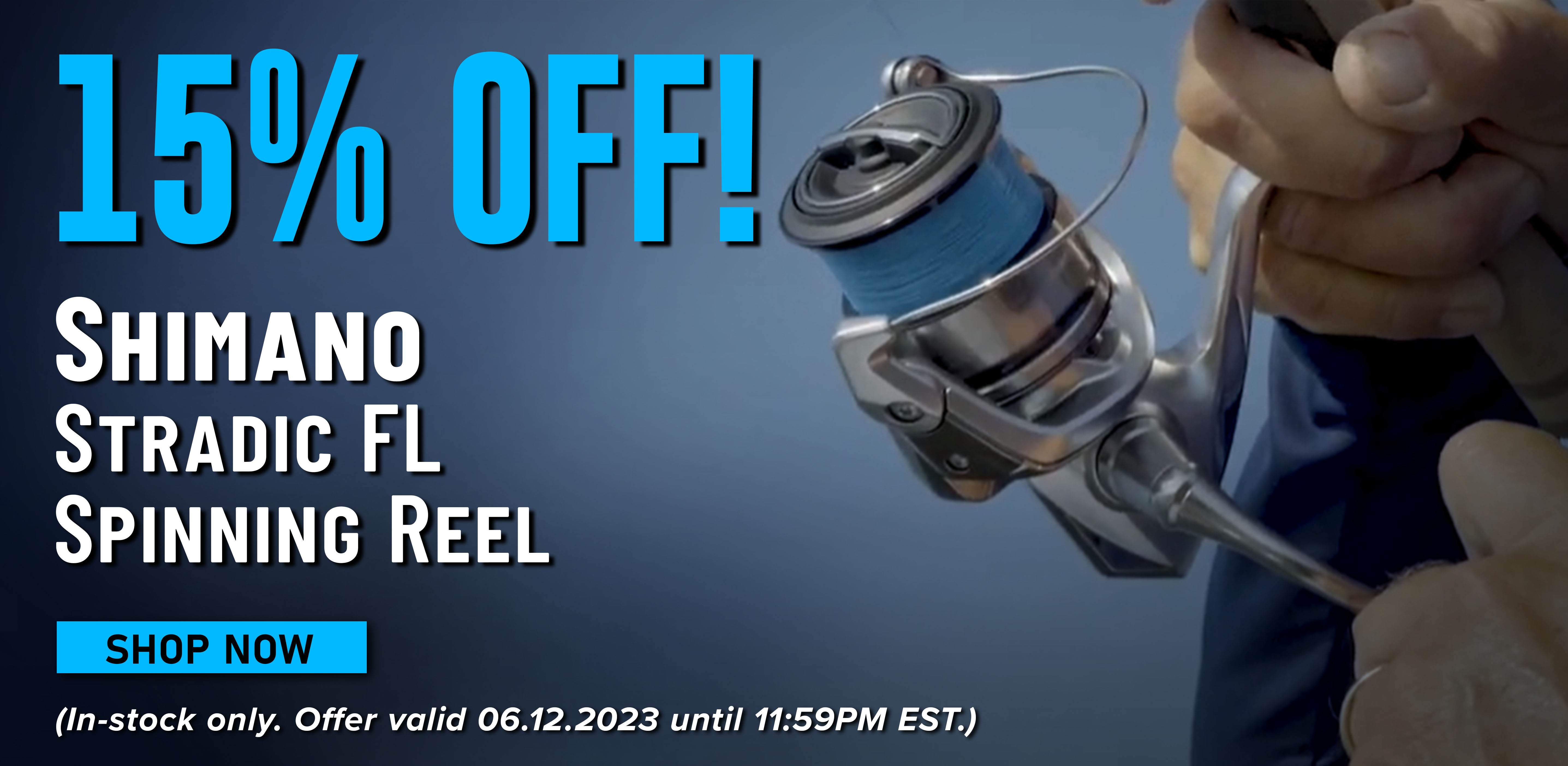Don't Miss This! Shimano Stradic Spinning Reels 15% Off! - Fish USA