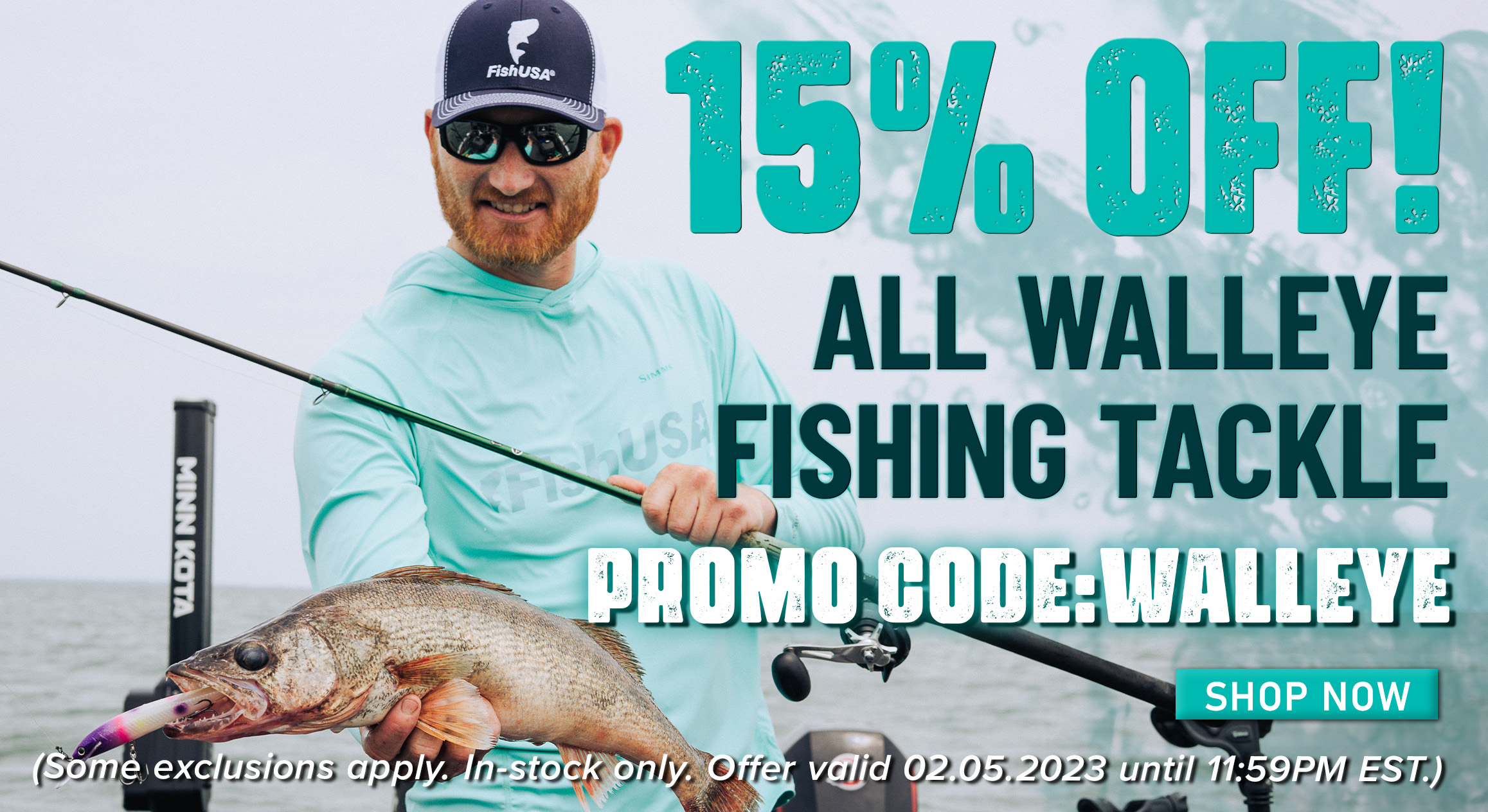 15% Off our Entire Walleye Store! - Fish USA