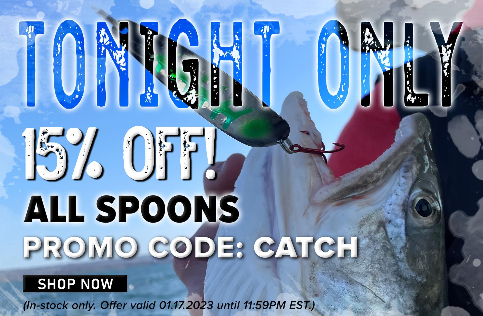 Tonight Only 15% Off! All Spoons Promo Code: CATCH Shop Now (In-stock only. Offer valid 01.17.2023 until 11:59PM EST.)