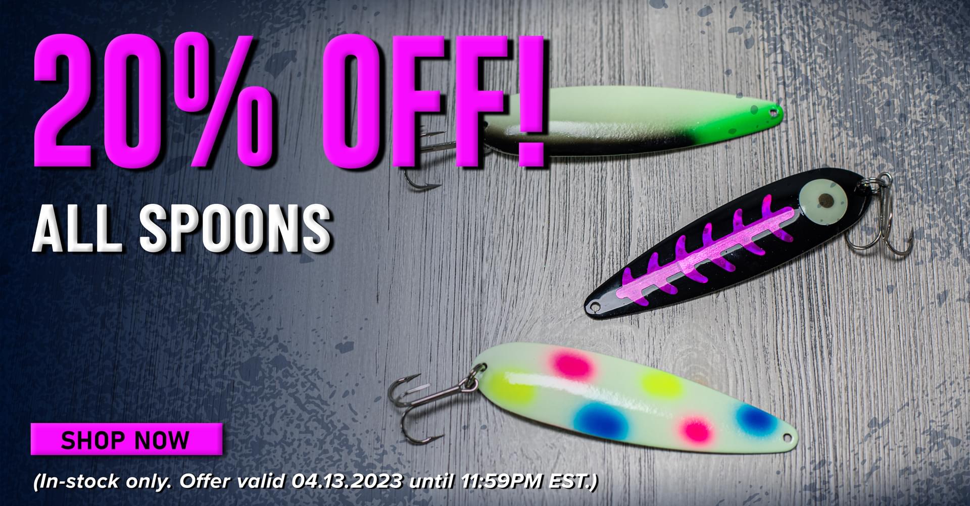 20% Off! All Spoons Shop Now (In-stock only. Offer valid 06.14.2023 until 11:59PM EST.)