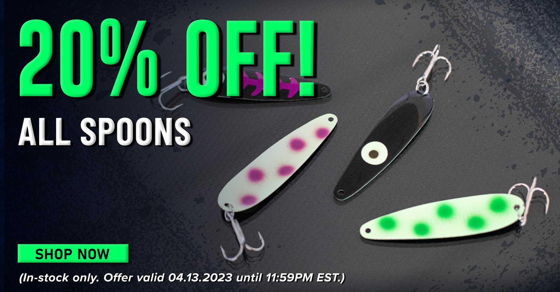 20% Off! All Spoons Shop Now (In-stock only. Offer valid 06.14.2023 until 11:59PM EST.)