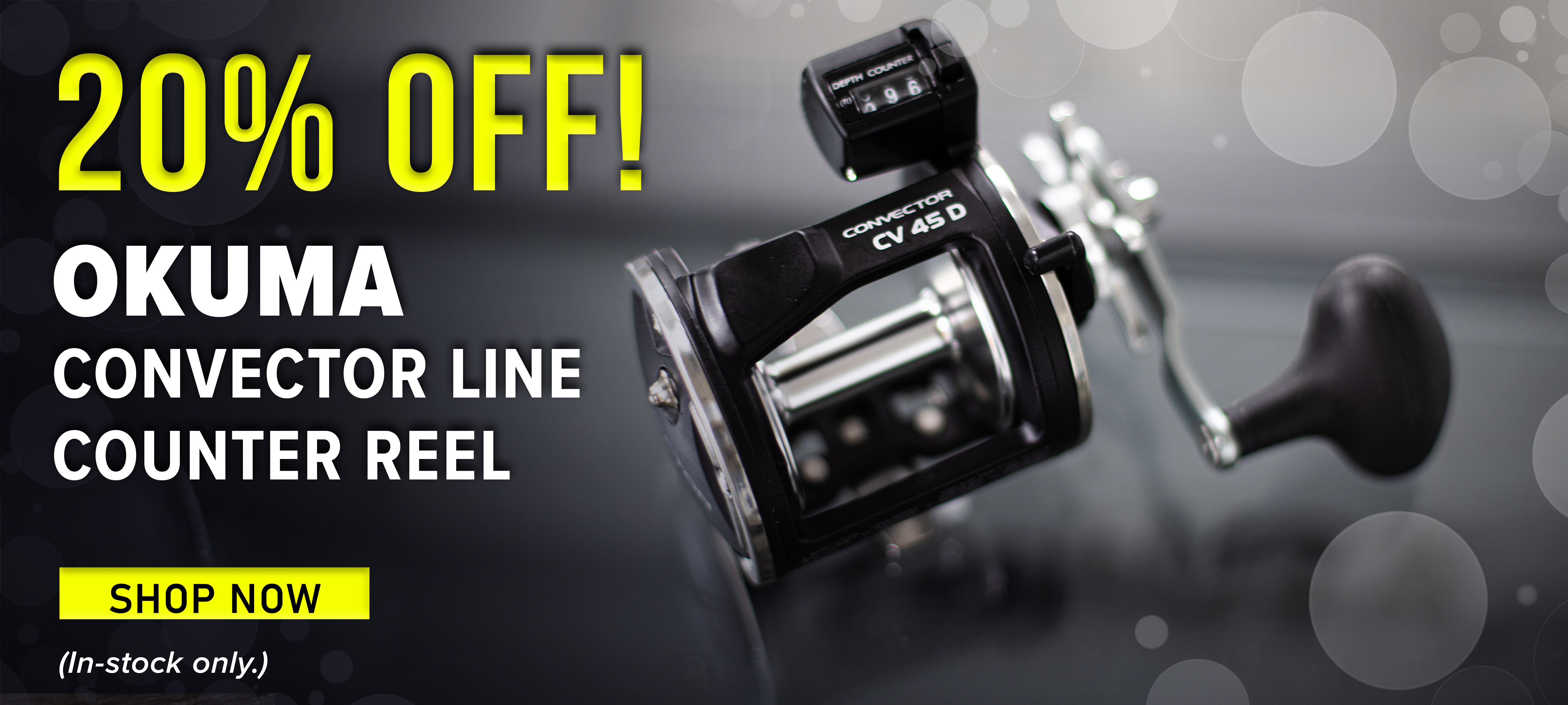 20% Off Okuma Convector Line Counter Reel Today Only! - Fish USA