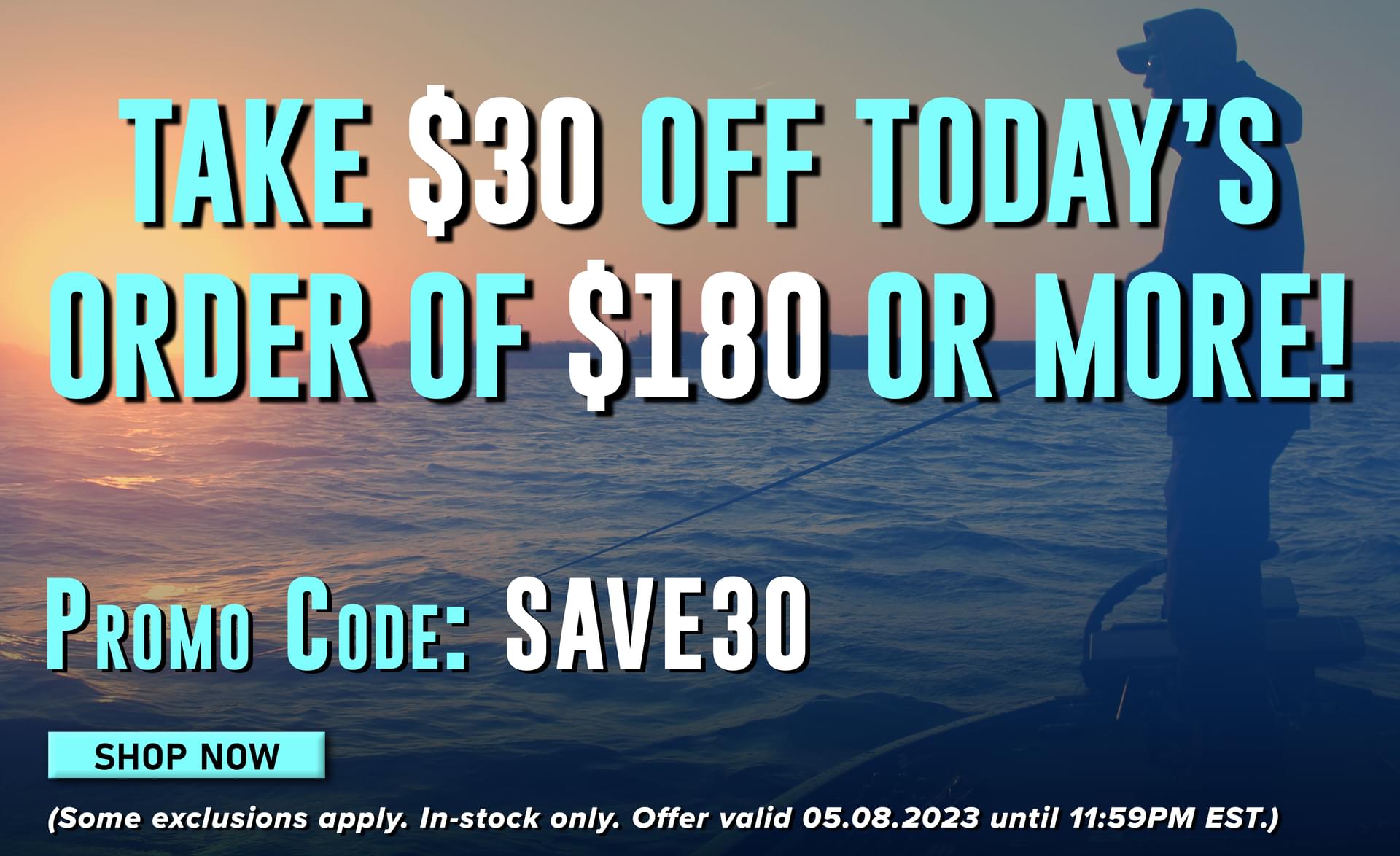 Take $30 Off Today's Order of $180 or More! Promo Code:SAVE30 Shop Now (Some exclusions apply. In-stock only. Offer valid 05.08.2023 until 11:59PM EST.)