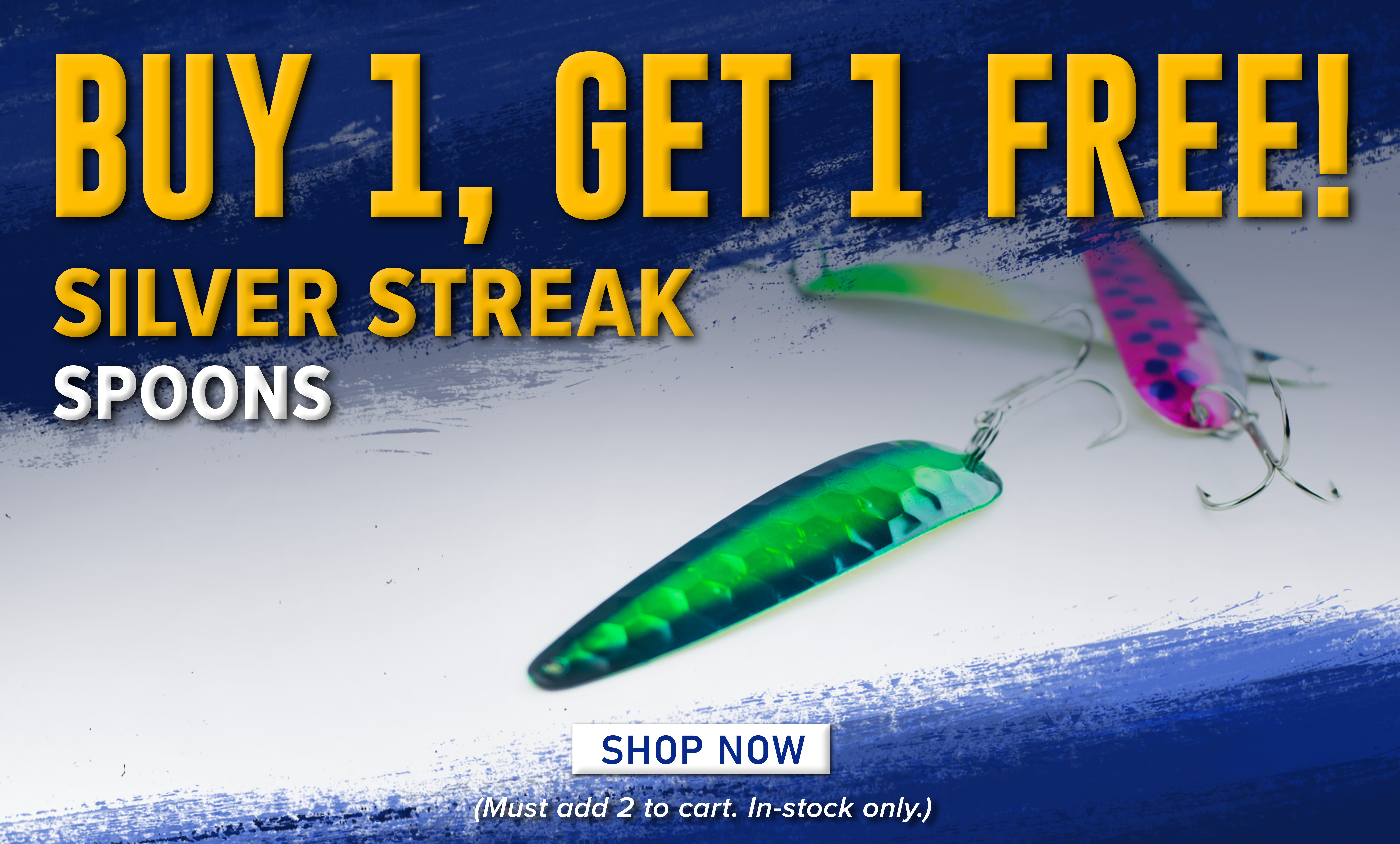 Buy 1, Get 1 Free! Silver Streak Spoons Shop Now (Must add 2 to cart. In-stock only.)