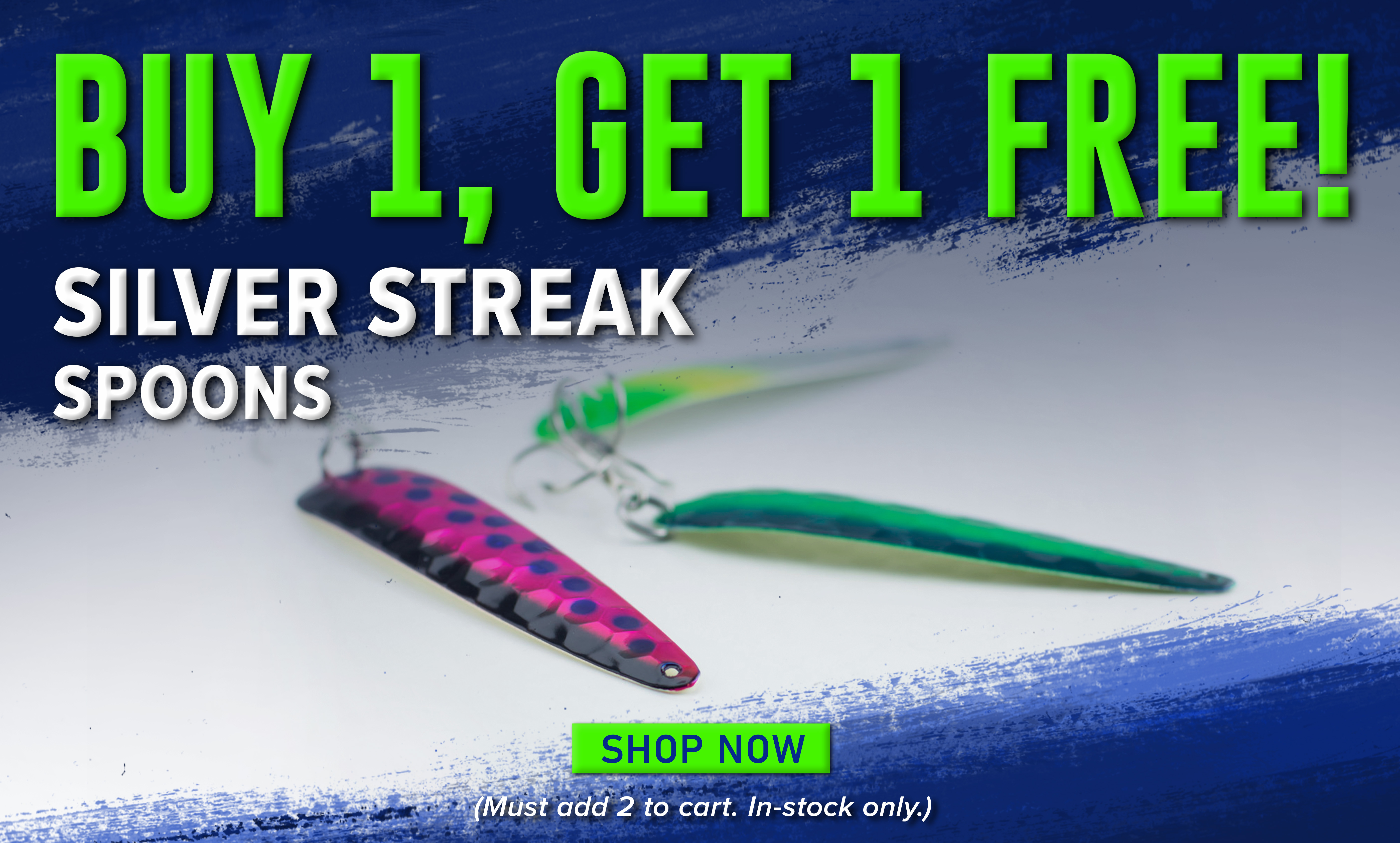 Buy 1, Get 1 Free! Silver Streak Spoons Shop Now (Must add 2 to cart. In-stock only.)