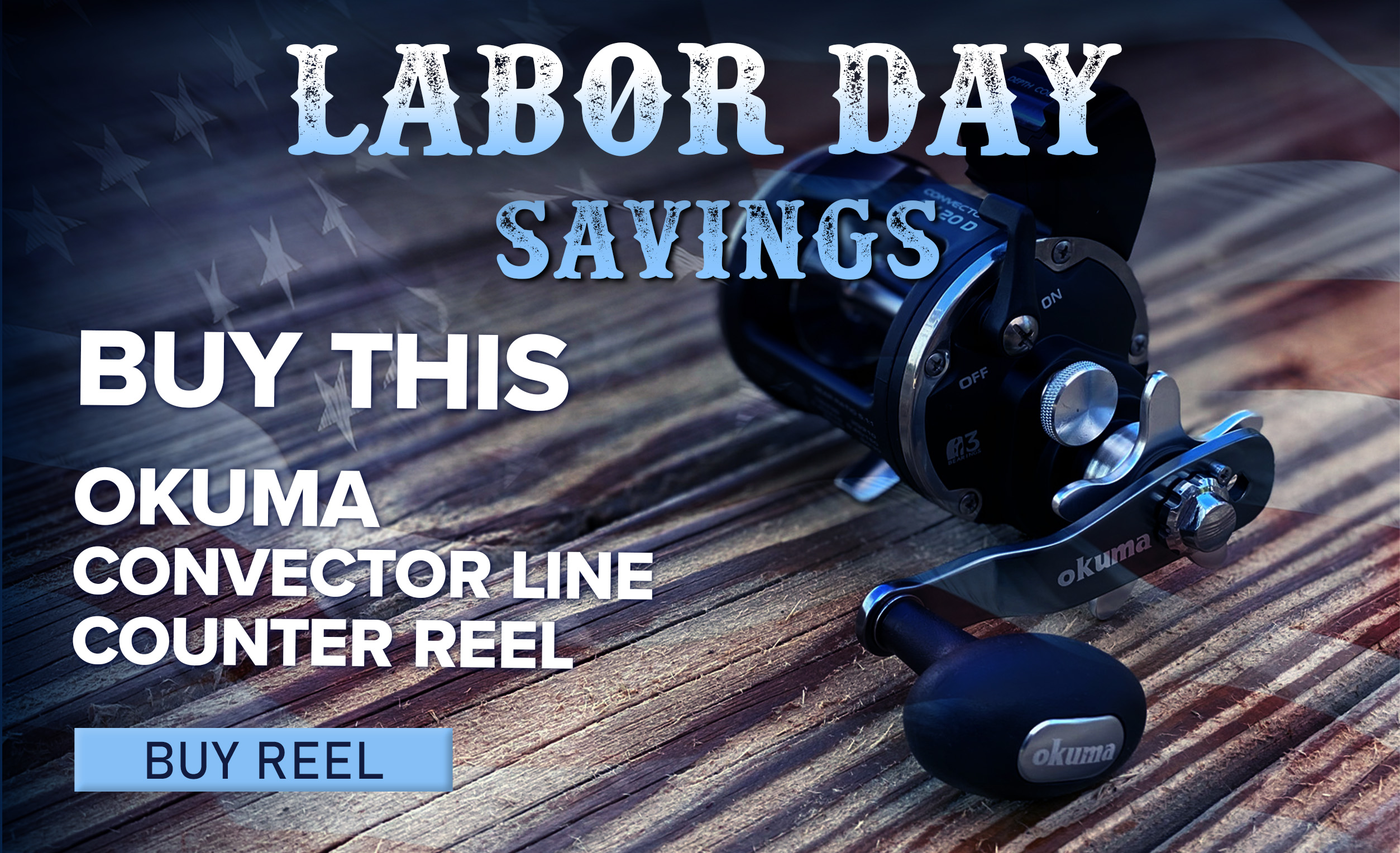 Labor Day Savings Buy This Okuma Convector Line Counter Reel Buy Reel